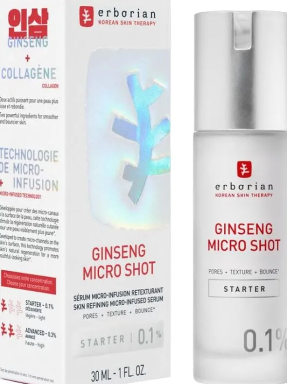 Ginseng Micro Shot 0. 1 - Omstrukturerande serum med mikroinfusion