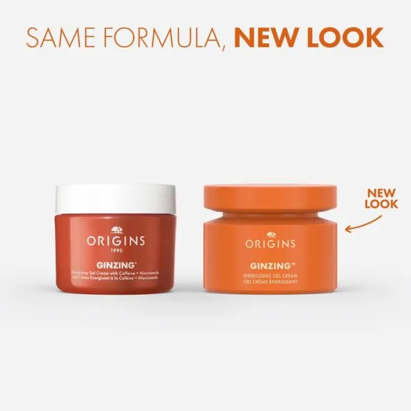 Ginzing Energizing Gel Face Cream With Caffeine + Niacinamide