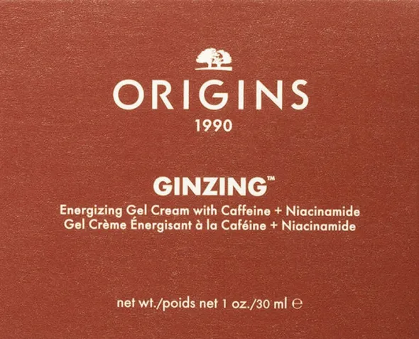Ginzing Energizing Gel Face Cream With Caffeine + Niacinamide