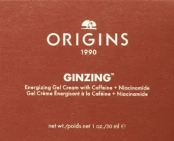 Ginzing Energizing Gel Face Cream With Caffeine + Niacinamide