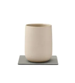 Glass Mat Square Nupo Light Grey