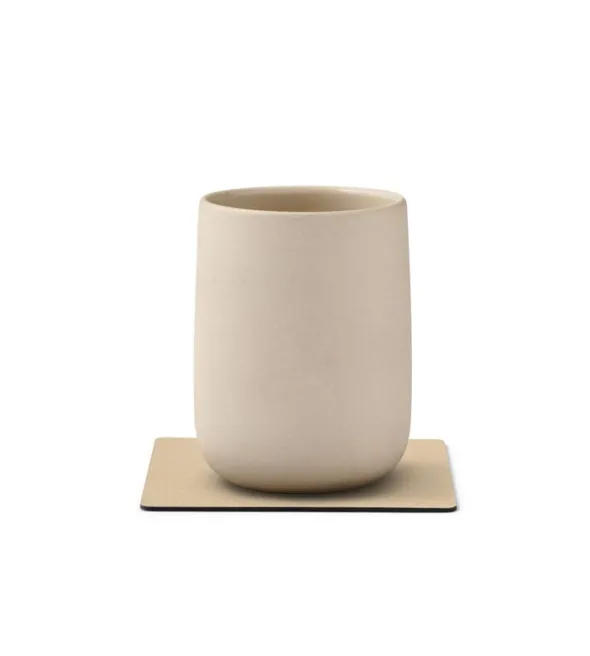 Glass Mat Square Nupo Sand