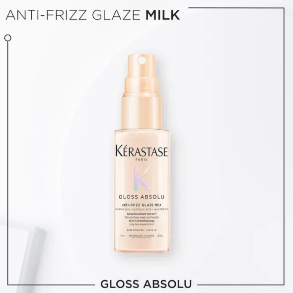 Gloss Absolu Anti-Frizz Glaze Milk Heat Protection Travel Size