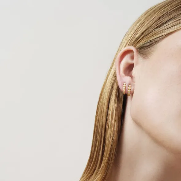 Grace curved earrings