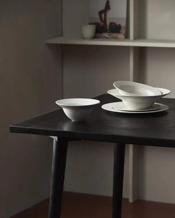 GRAWA plate, L, ivory