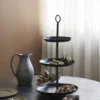 GRAWA saucer/cake plate, dark green