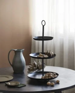 GRAWA saucer/cake plate, dark green