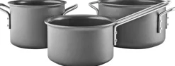 Grey Line Grydesæt 3 stk. 1,8 l 2,5 l 3,8 l keramisk Slip-Le