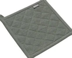 Grytlapp Bastian 22,5 x 22,5 cm Olivgrön