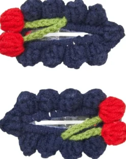 2477 Hair Accessories, Crochet Hair Clip