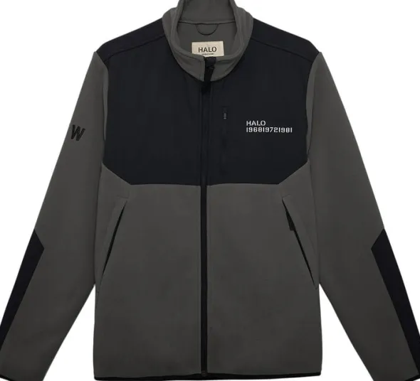 HALO BLOCKED ZIP FLEECE