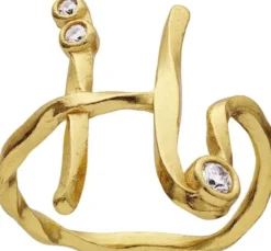 H Alphabet Ring