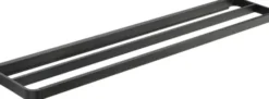 Handduksstång dubbel Rim 70x12 Black