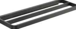 Handduksstång dubbel Rim 70x12 Black