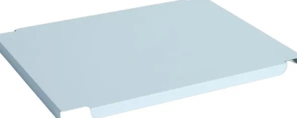 HAY Colour Crate Lid Metal-Medium-Soft blue