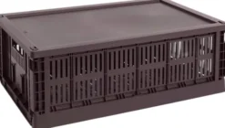 HAY Colour Crate Lid Plastic-Large-Bordeaux