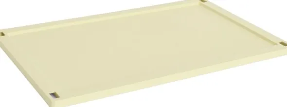 HAY Colour Crate Lid Plastic-Large-Light yellow