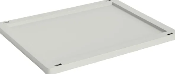 HAY Colour Crate Lid Plastic-Medium-Grey