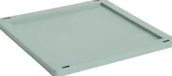 HAY Colour Crate Lid Plastic-Medium Square / Cube-Sage green