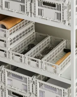 HAY Colour Crate Mini-Oblong-Grey