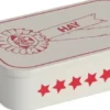 HAY Dogs Treat Tin-Small-Red and wh