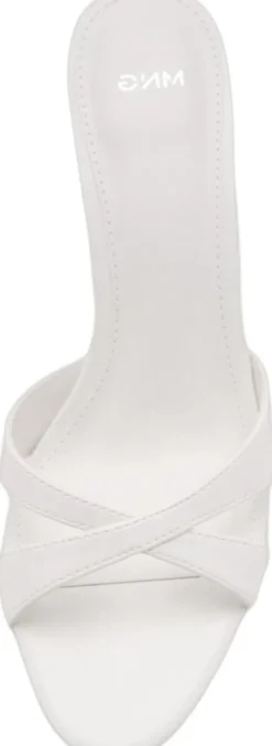 Heel non-structured sandals