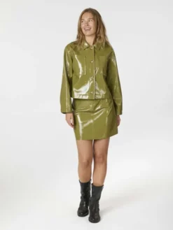 Hemie Patent Skirt