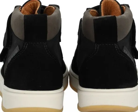 High-top TEX-sneaker i læder