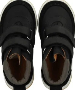 High-top TEX-sneaker i læder