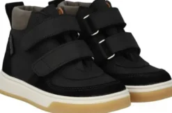 High-top TEX-sneaker i læder