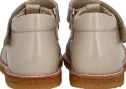 Hjertesandal med glitter og velcrolukning
