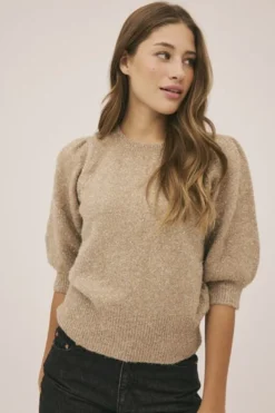 Holly 1 Strikket bluse