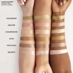 ICONIC LONDON Glaze Crayon, Goldmine, Gold