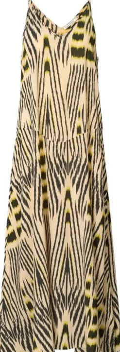 Ikat V-dress - Annebeth