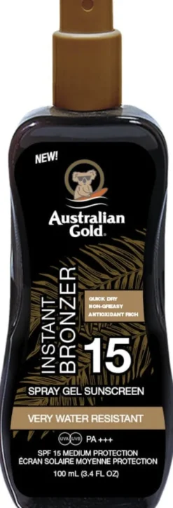 Instant Bronzer Spraygel Travel Size SPF 15