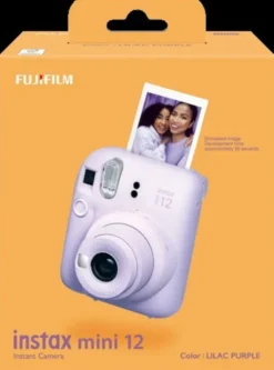 INSTAX Mini 12 kamera. Lilla