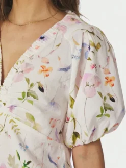 Irina Flower Blouse