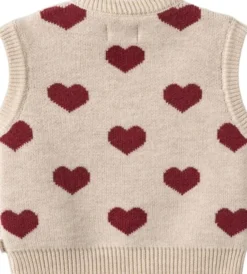 Jacquard Strik Vest Gaby