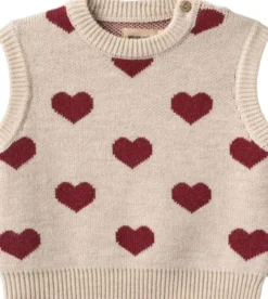 Jacquard Strik Vest Gaby