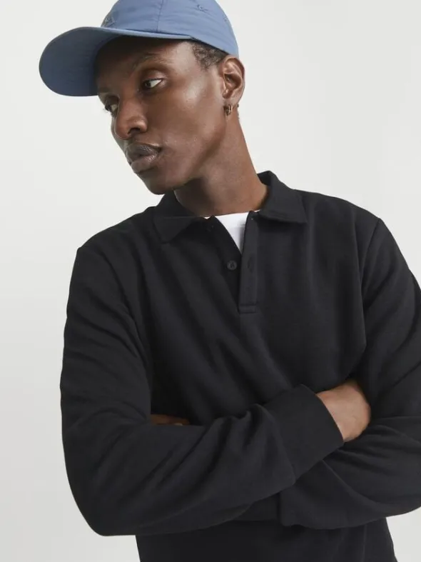 JJEBRADLEY SWEAT POLO NOOS