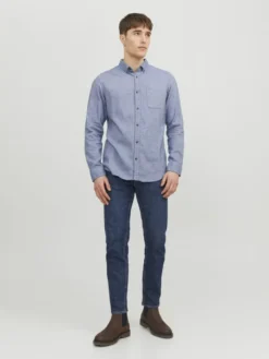 JJECLASSIC MELANGE SHIRT LS SN