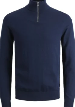 JJEEMIL KNIT HALF ZIP NOOS JNR