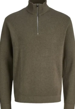 JPRBLAMILANO STITCH KNIT HALF ZIP S