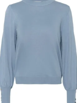 KAlizza Round Neck Knit Pullover Bu