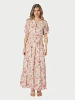 Kanza Flower Rose Dress