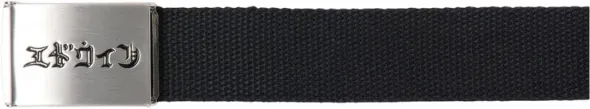 KATAKANA CLIP BELT-BLACK
