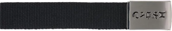KATAKANA CLIP BELT-BLACK