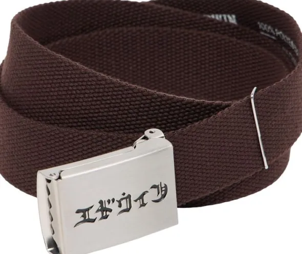 KATAKANA CLIP BELT-FRENCH ROAST