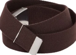 KATAKANA CLIP BELT-FRENCH ROAST
