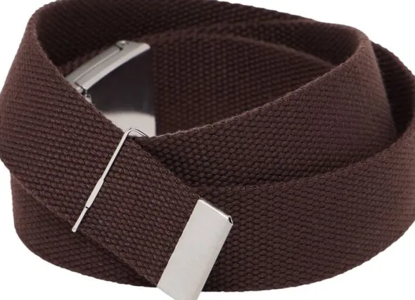 KATAKANA CLIP BELT-FRENCH ROAST